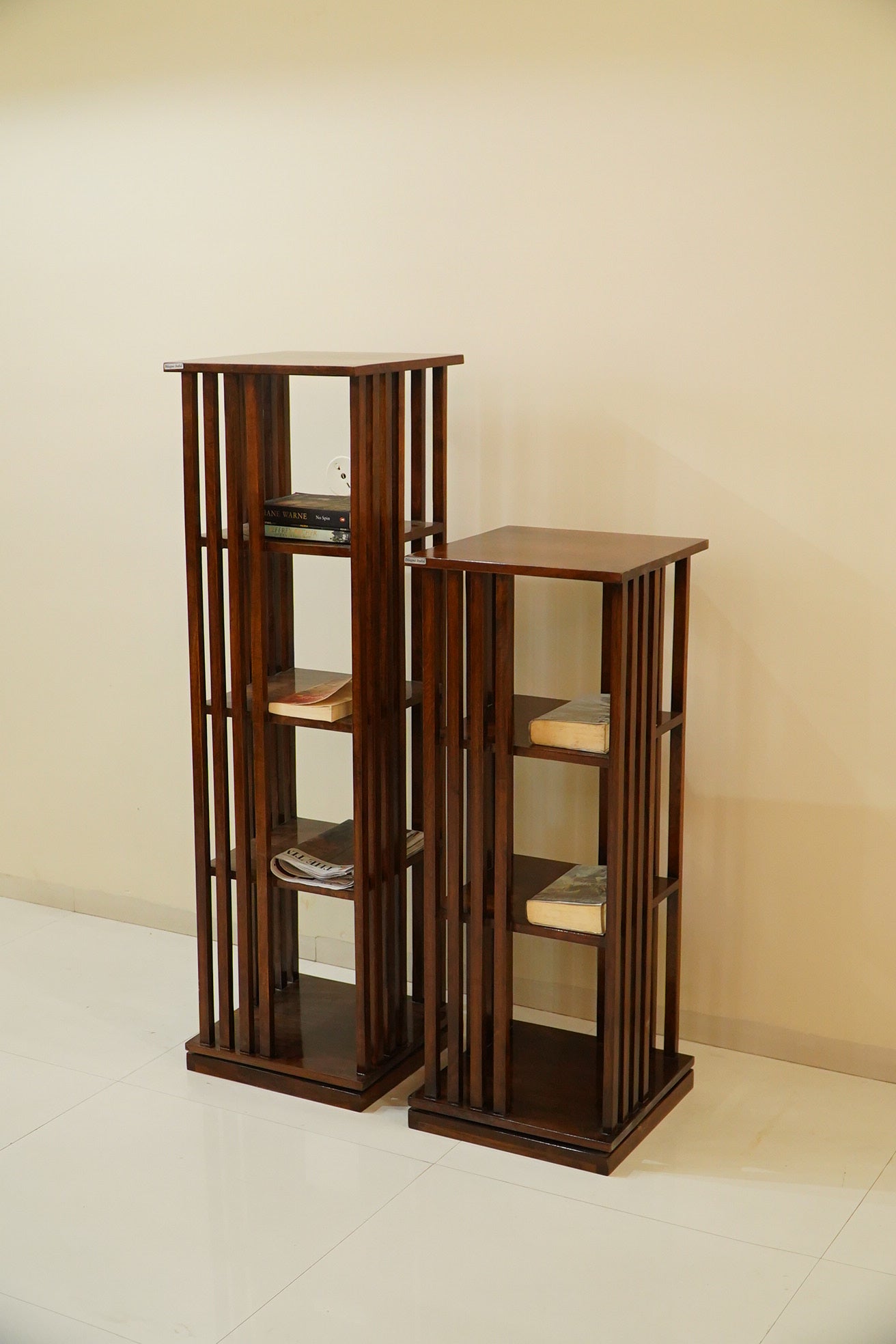 Rotating Bookshelf