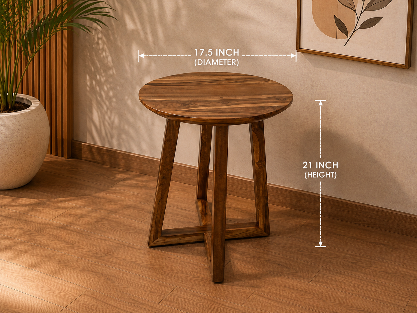 Accent Round Side Table