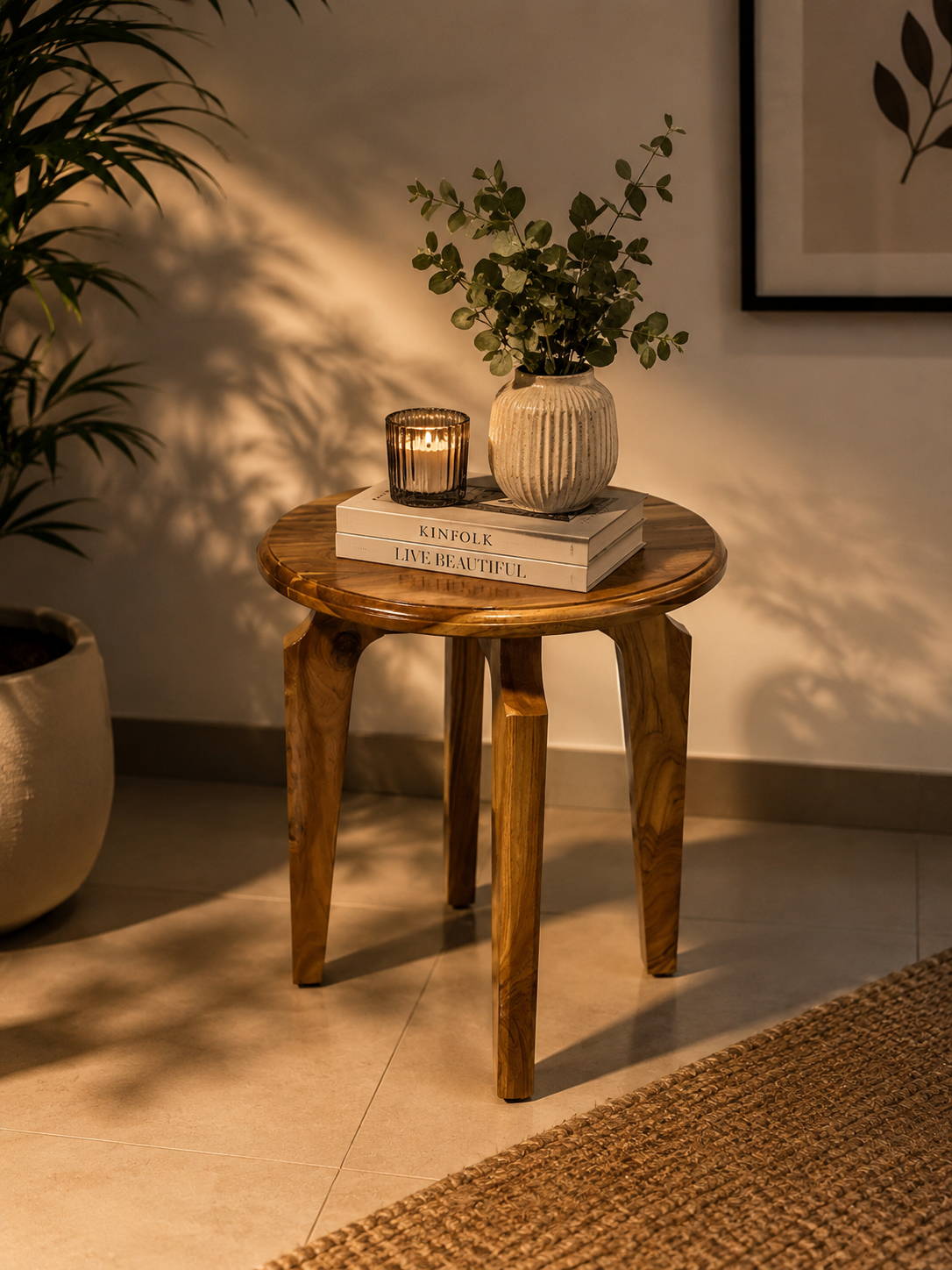 Accent Round End Table