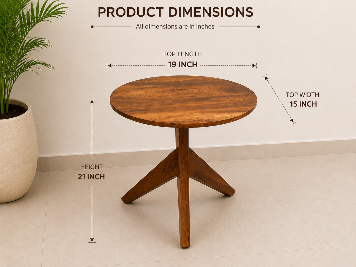 Accent Oval End Table