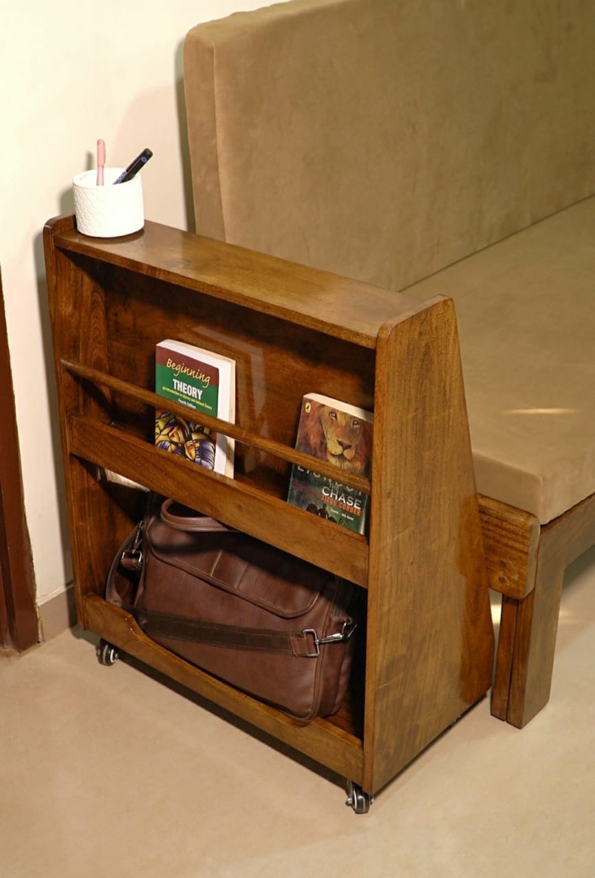 Foldable Study Table With Storage