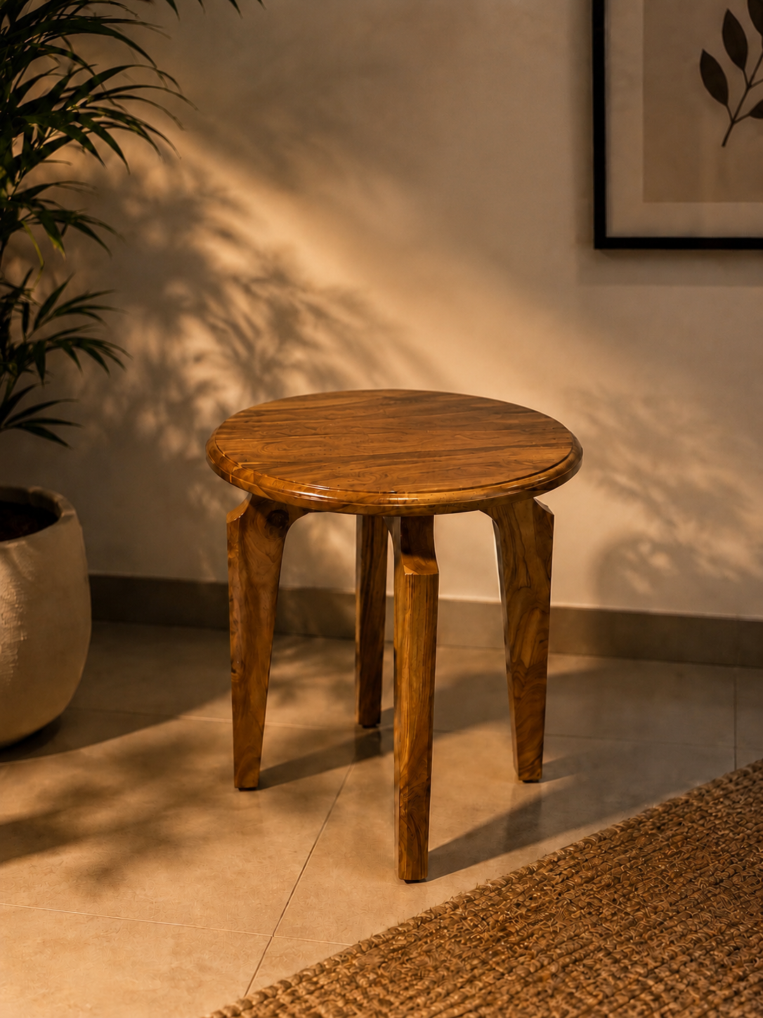 Accent Round End Table