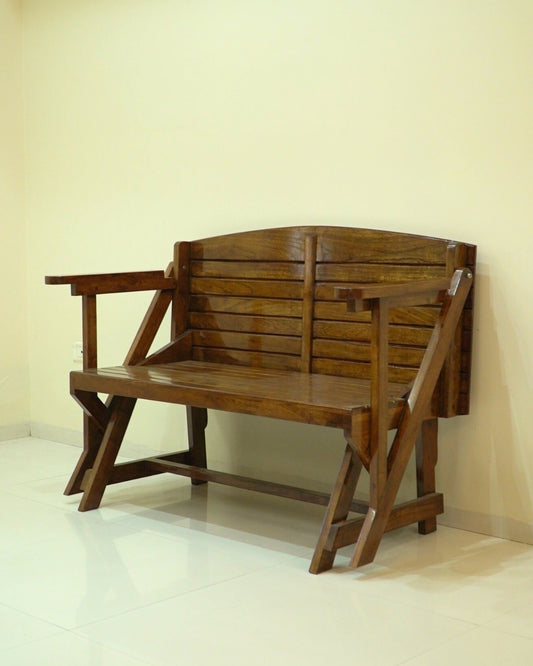 Bench Cum Dining Table 4 Seater