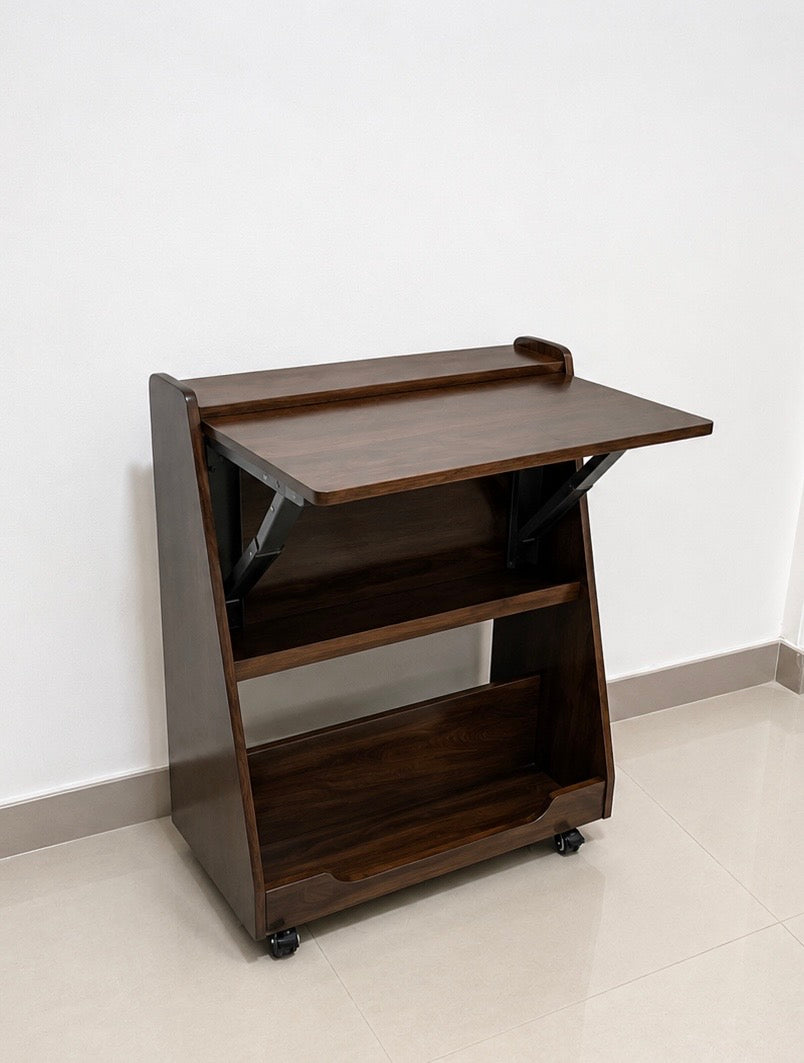Foldable Study Table With Storage