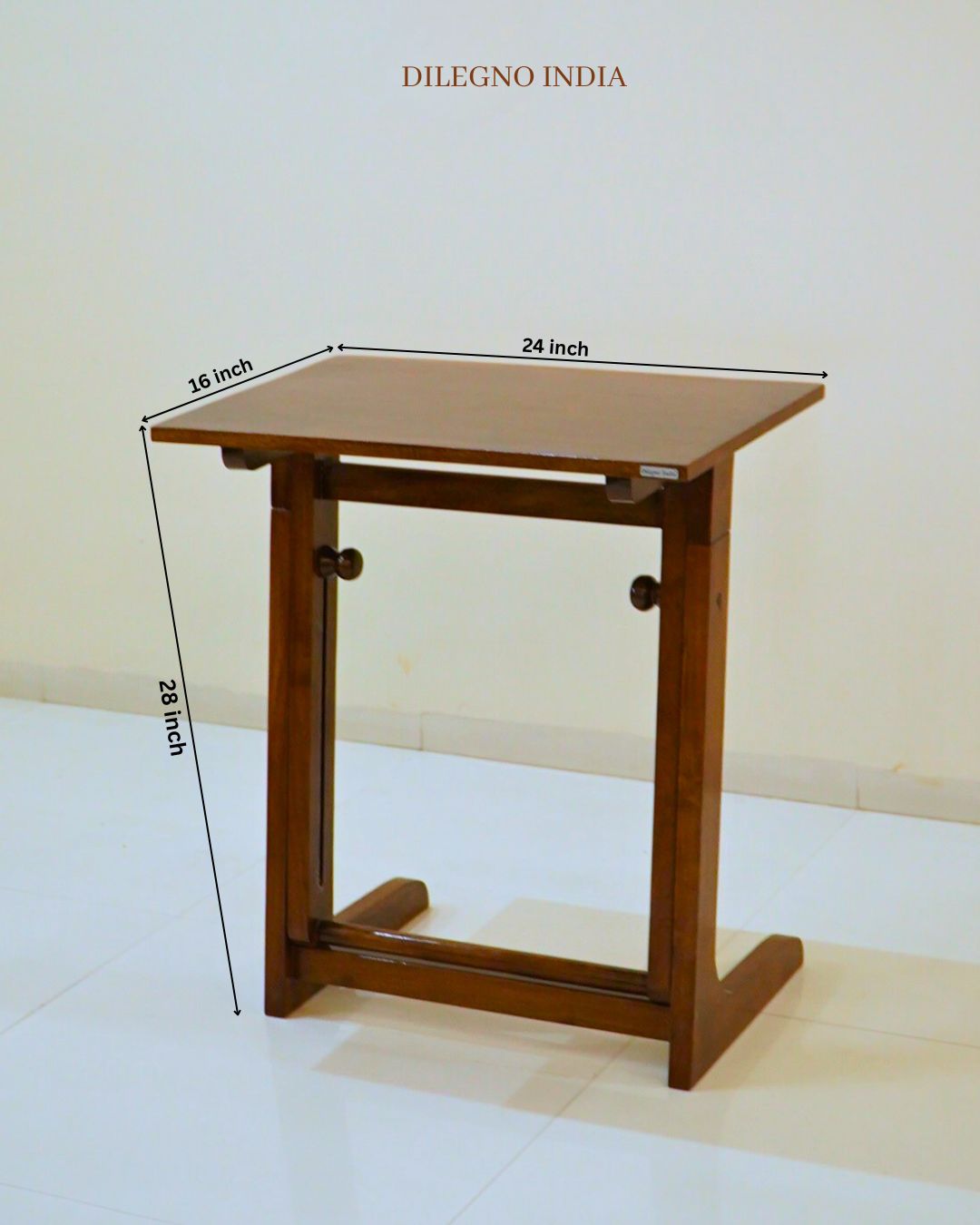 Study Table with Adjustable Height
