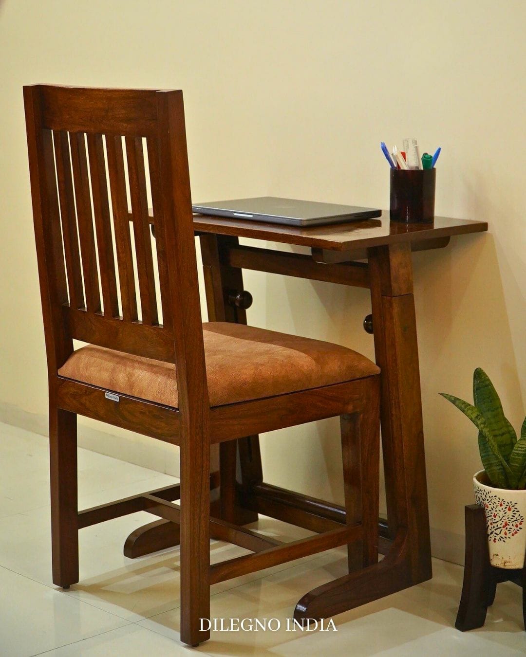 Study Table with Adjustable Height