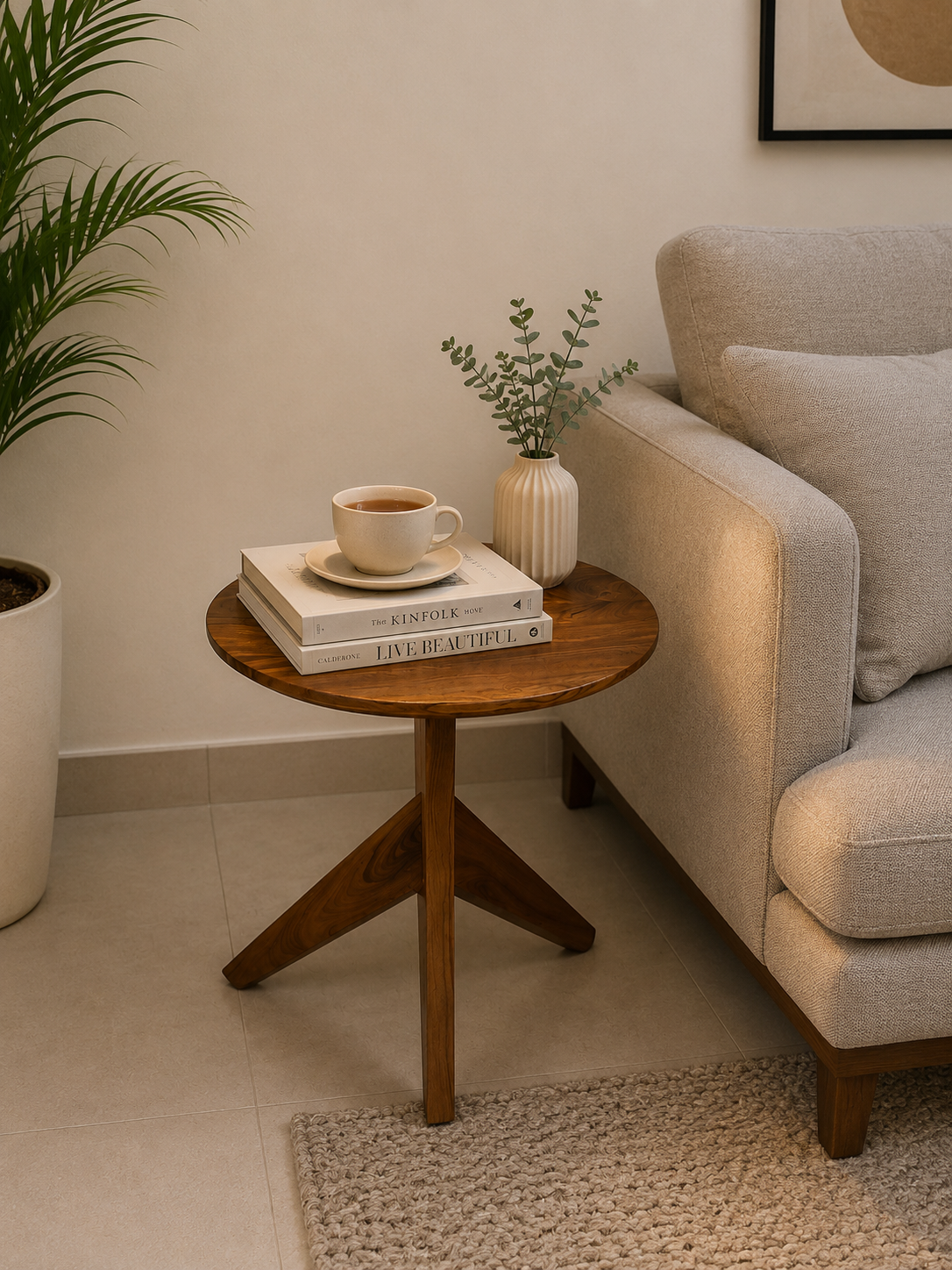 Accent Oval End Table