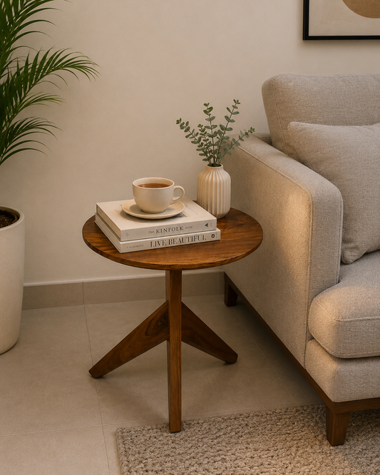 Accent Oval End Table