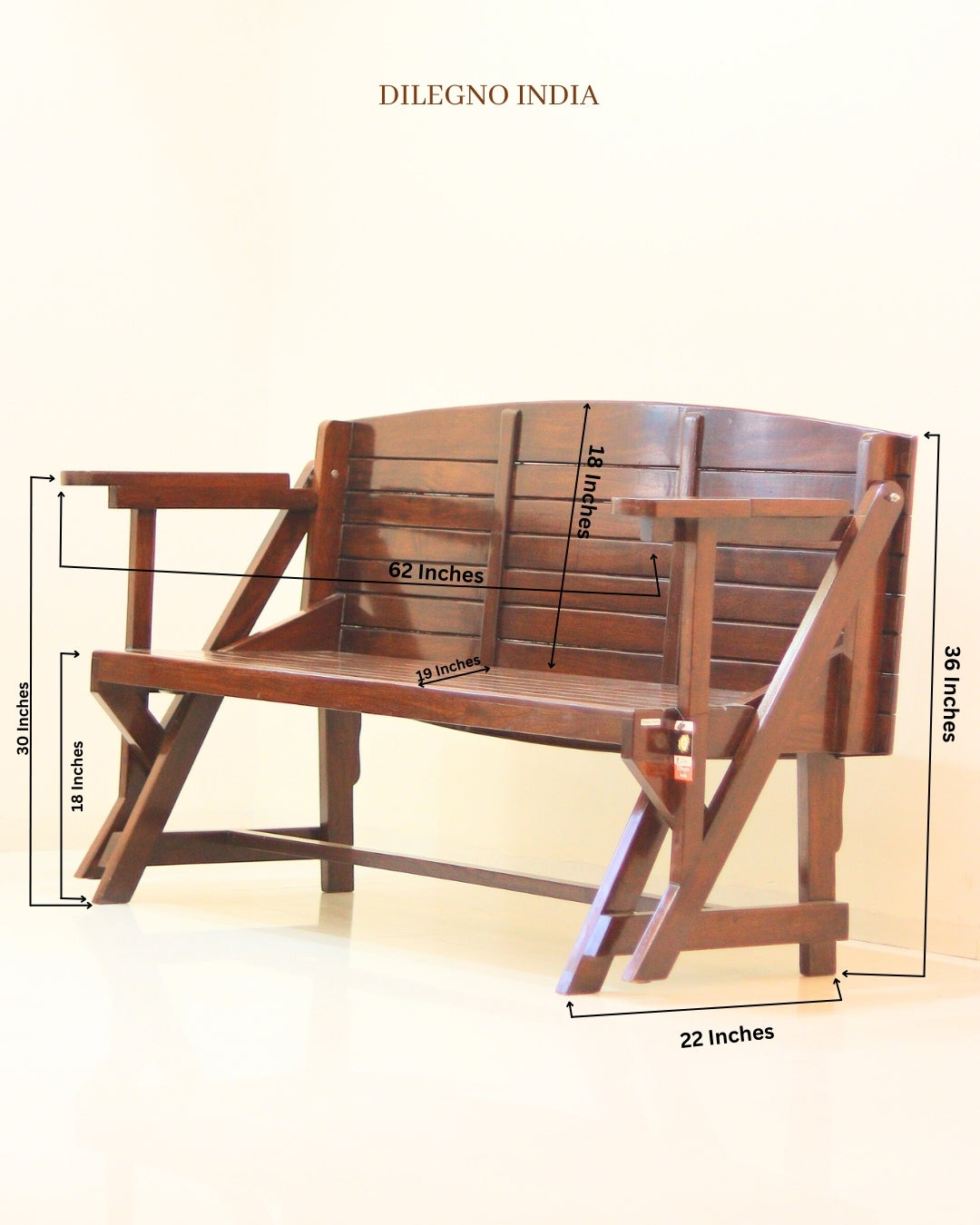 Bench cum Dining Table 6 seater