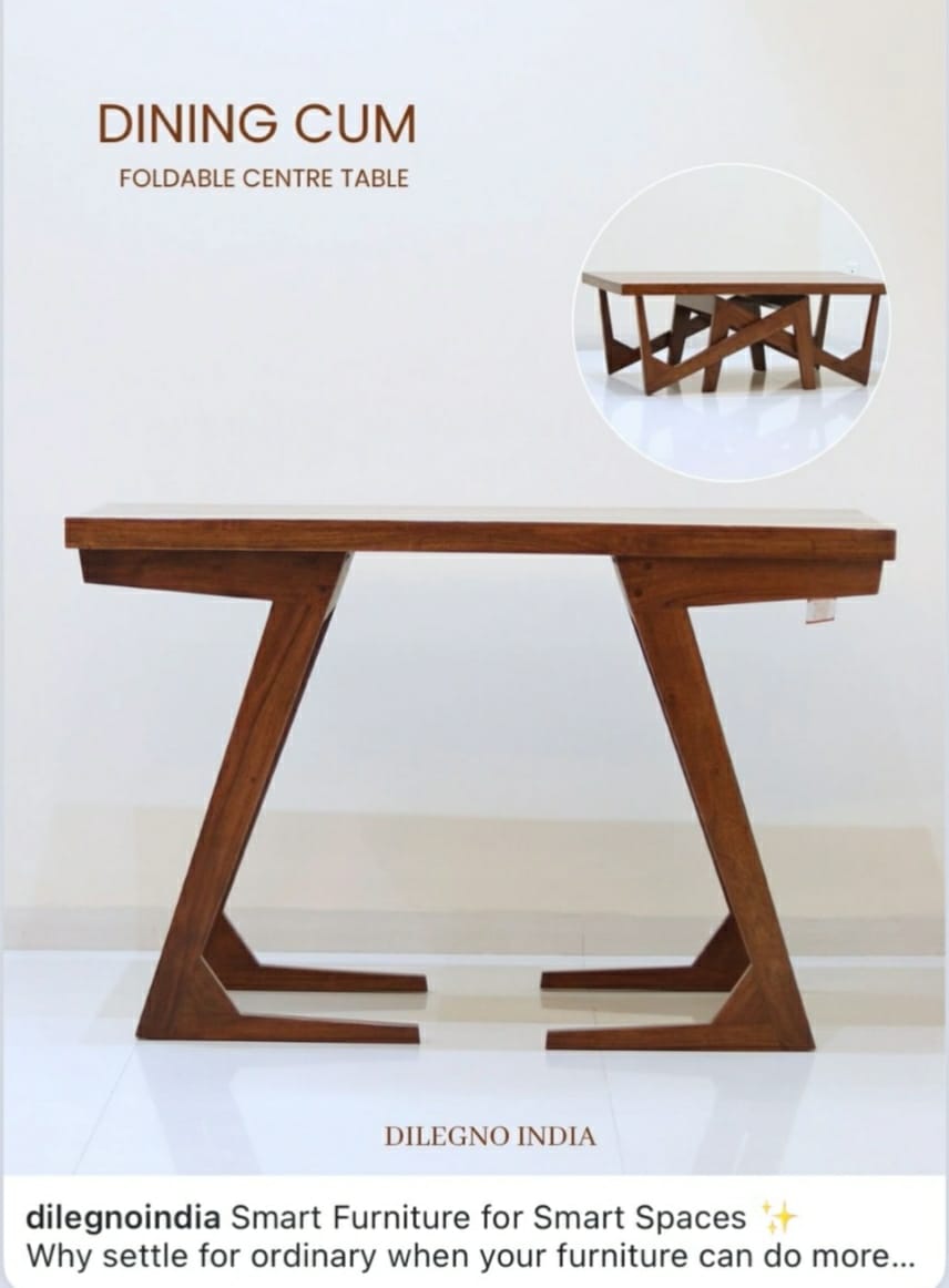 Centre Table Cum Dining Table