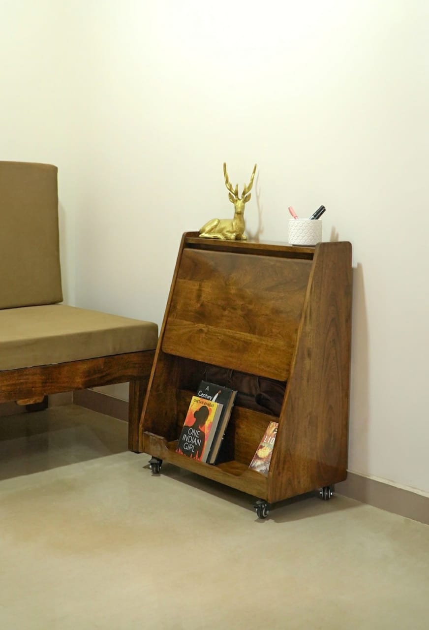 Foldable Study Table With Storage