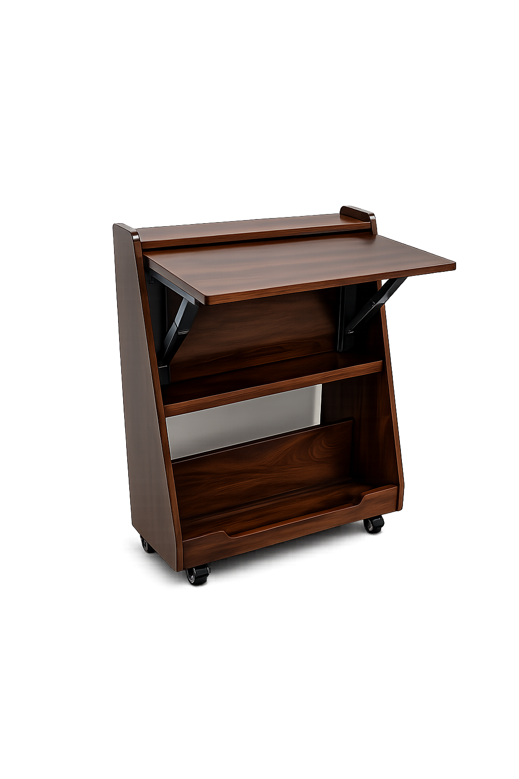 Foldable Study Table With Storage