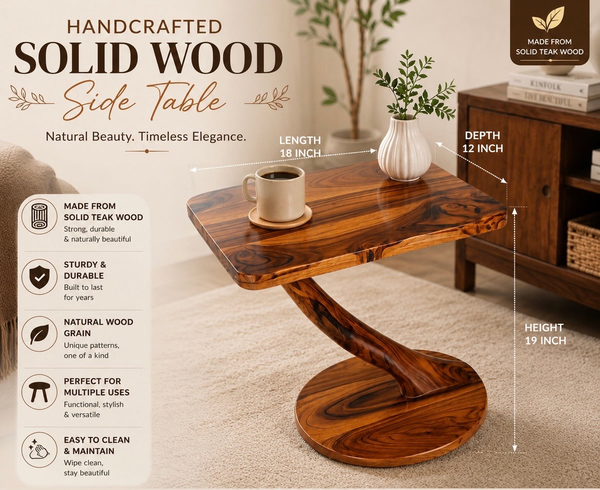 Teak Side Table