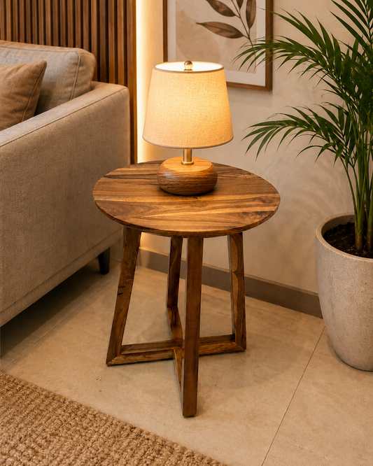 Accent Round Side Table