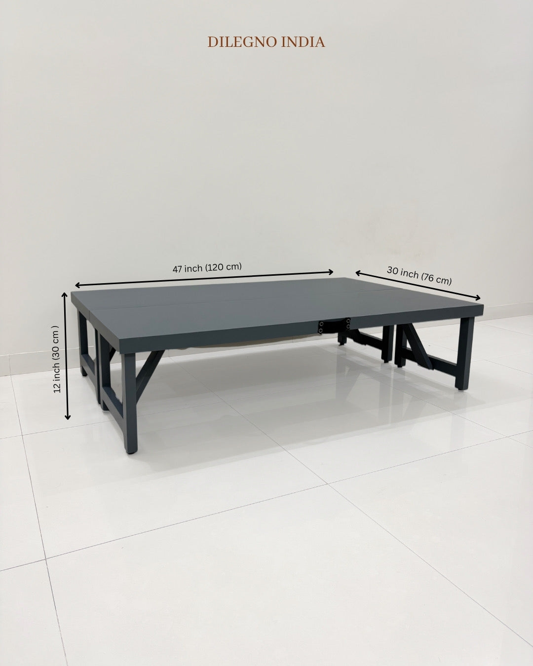 Low Heighted Foldable Work Table