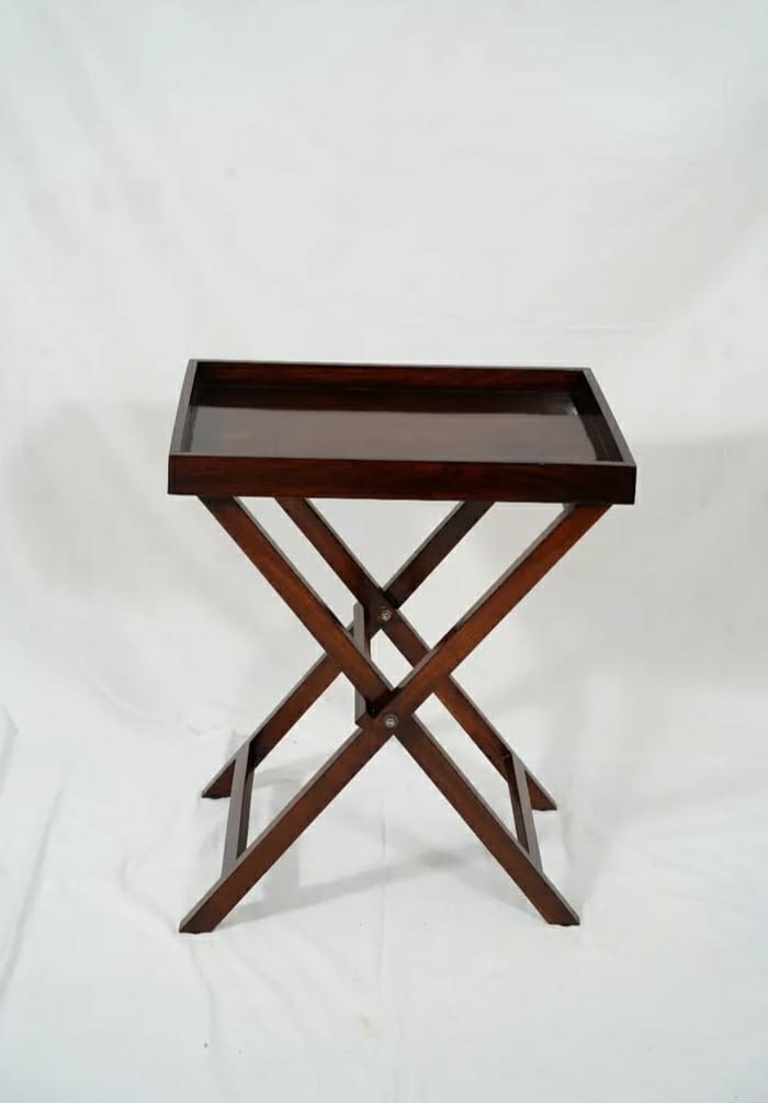 Butler Serving Tray with Foldable Stand