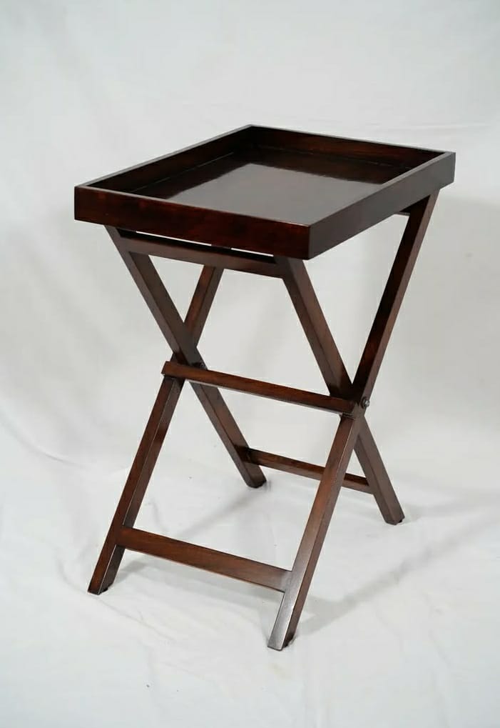 Butler Serving Tray with Foldable Stand