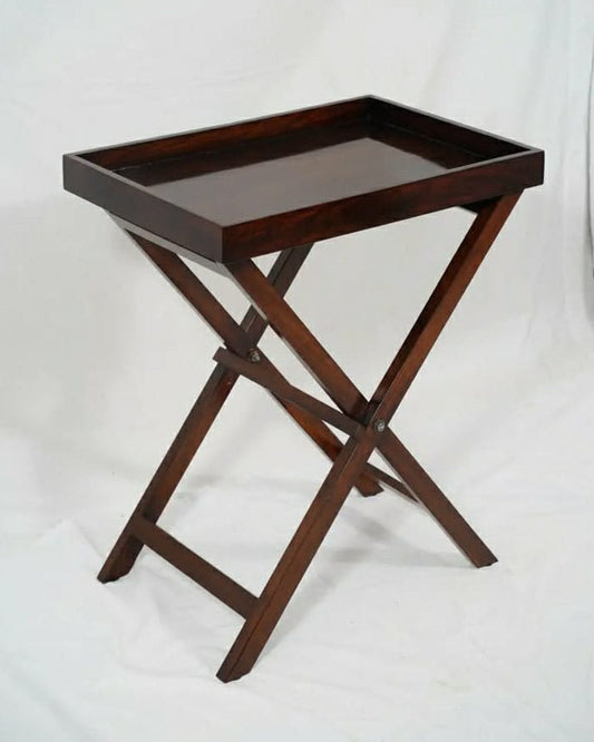 Butler Serving Tray with Foldable Stand