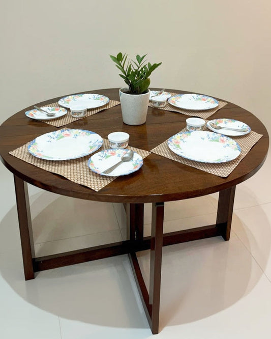 Foldable Round Dining Table