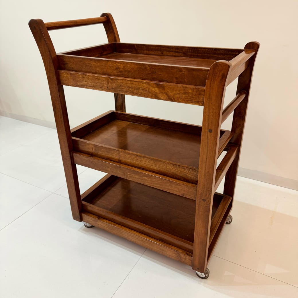 Serving Trolly With Handle