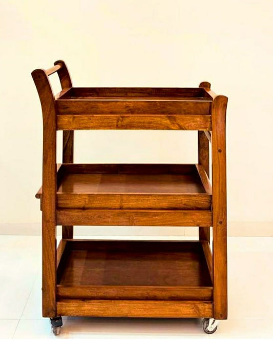 Serving Trolly With Handle